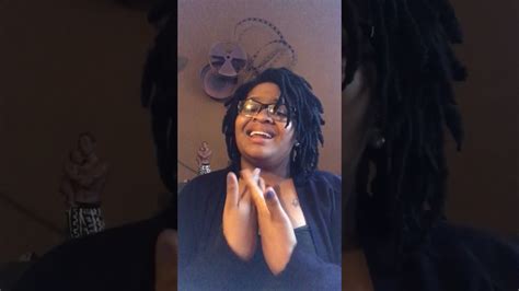 Dark & lovely midnight blue color on locs - YouTube