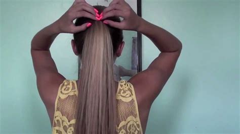 6 Cute And Easy Ponytails Youtube