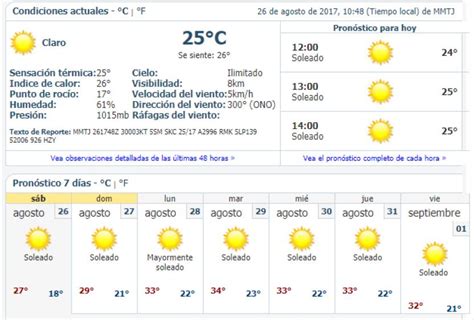 The weather forecast is good for tomorrow. Llegará semana "infernal" para Tijuana - SanDiegoRed.com