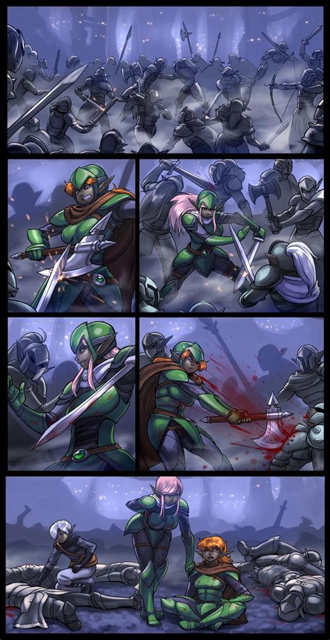Commission Comic Page 1 By Blackmyst On DeviantArt