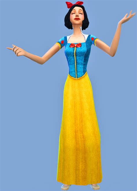 Snow White The First Of The Disney Princesses And A Sims 4 Simblr