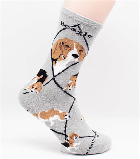 Beagle Dog Breed Novelty Socks Doggy Style Ts