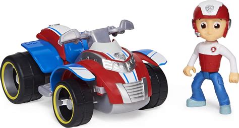 Paw Patrol Ryders Rescue Atv Vehicle With Collectible Figure For