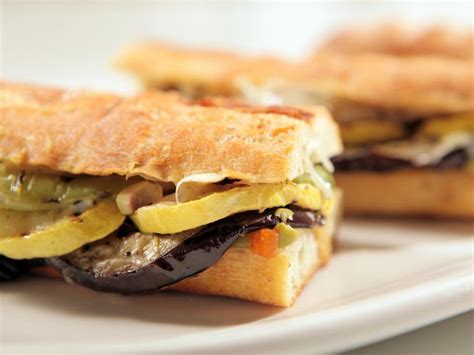 Can i make a panini without a panini maker? Grilled Vegetable Panini Recipe | Sandra Lee | Food Network