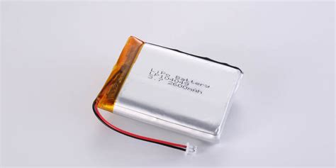 3 7V Rechargeable Li Polymer Battery LP104049 2600mAh With PCM And JST