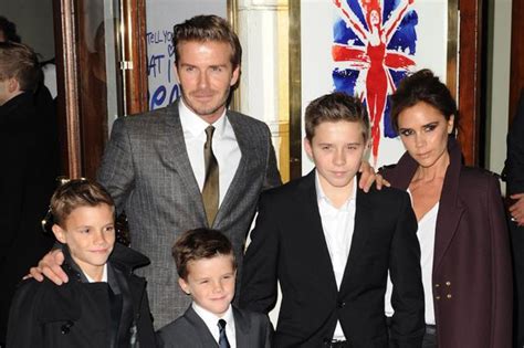 David beckham grew up in a friendly family, which he took as a role model. Victoria Beckham: Former Spice girl fears kids will turn ...