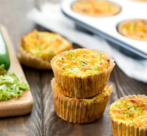 Cheesy Zucchini Muffins Low Carb Keto Kirbies Cravings