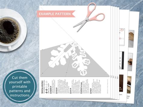 Doctor Who Snowflake Pattern Pack Includes Printable Pdfs Etsy