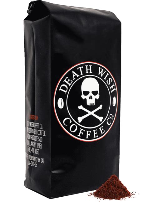 Choices include pluckley espresso roast coffee, french roast or italian roast. Death Wish Coffee: The Highest-Caffeine Coffee | Death ...