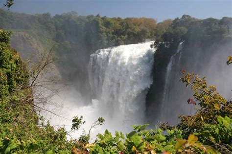 Victoria Falls Zambia And Zimbabwe Africa Also Called Mosi Oa Tunya