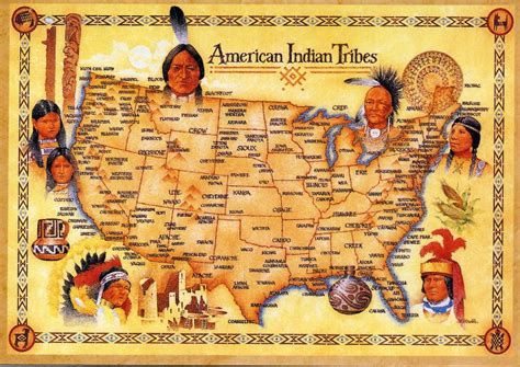 Find out how members of native american tribes can legally get eagle feathers and parts for ceremonies. American Indian Tribes Map Card - a photo on Flickriver