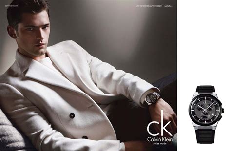 Sean O Pry Is A Timeless Vision For Calvin Klein Fall Winter 2012 Watches Campaign