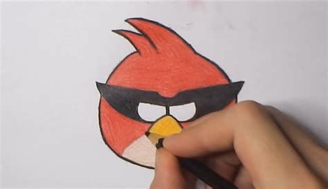 Angry Birds Drawing Step By Step