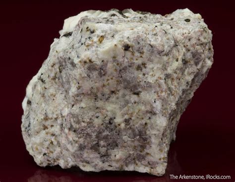 Scandiobabingtonite In Granite Rare15b 092 Cava Prini Italy