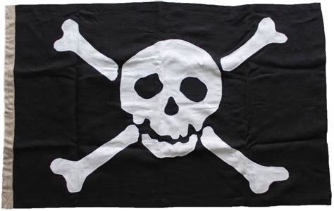 Authentic Jolly Roger Flag Misc Flags Authentic Jolly