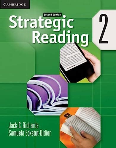 Strategic Reading Level 2 Students Book 2nd Edition By Richards Jack