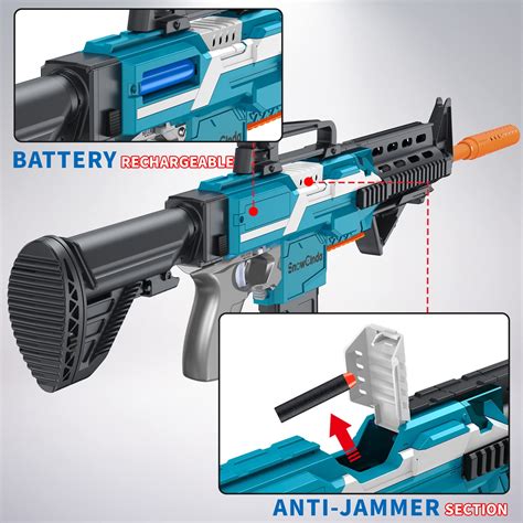 Buy Toy Gun For Nerf Guns Automatic Machine Gun DIY Customized Toy