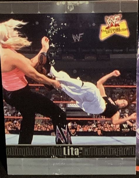 Lita WWF Ultimate Divas Collection Fleer 2001 Moonsault Raw Deal WWE