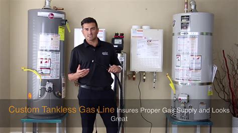 Flexible gas lines are used to carry natural gas or liquefied petroleum (lp gas or propane) from a gas main into a home, where the fuel powers appliances. Tankless Flexible Gas Line (Explained) - YouTube