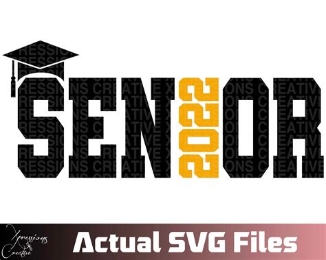 Senior 2022 Svg Class of 2022 2022 Graduate Seniors - Etsy