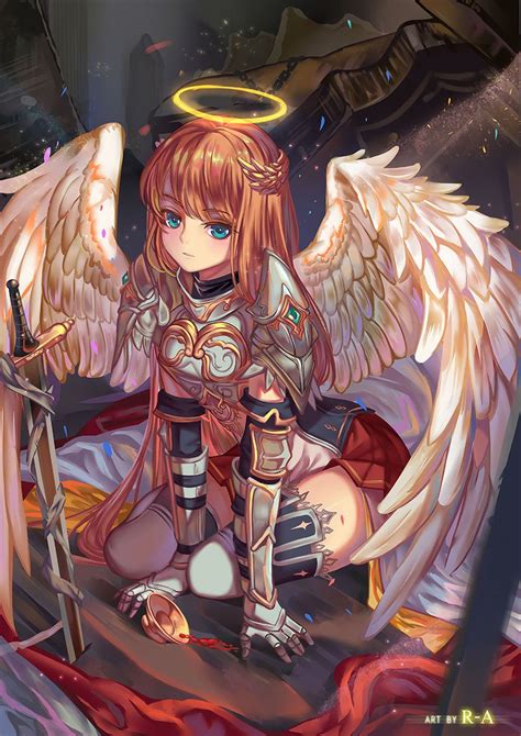 Ixora1407481 On Drawcrowd Anime Angel Girl Anime Fallen Angel Anime Angel