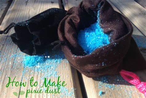 How To Make Colored Pixie Dust Fairy Crafts Fairy Birthday Party