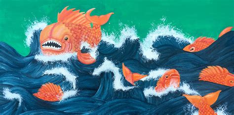 The Elephant Koi Painting By Gwen Craig Pixels