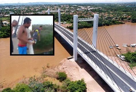 Homem Pula Da Ponte S Rgio Mota E Morre Ao Cair No Rio Cuiab Veja