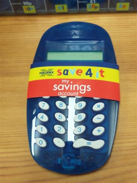 The division offers debit card to its customer for withdrawing cash or payment for shopping, purchasing and other services while it is also used on the base of business account for instant money transfer. Unused Boxed HALIFAX Bank "Save 4 It My Savings Account ...