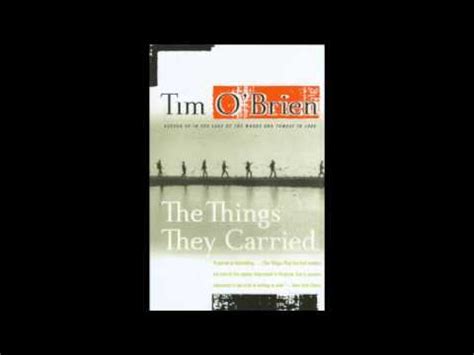 The Things They Carried By Tim O Brien Stockings And Church Youtube