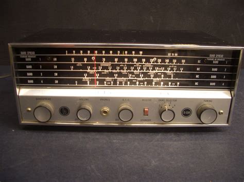 Vintage Hallicrafters S 120 Tube Radio 4band Shortwave Communications