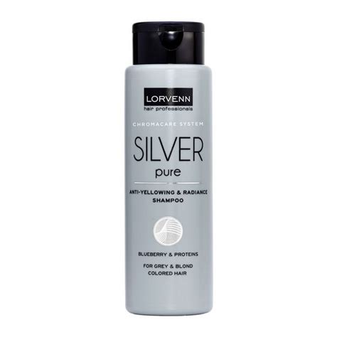 Lorvenn Silver Pure Anti Yellowing Radiance Shampoo 300ml Patistas