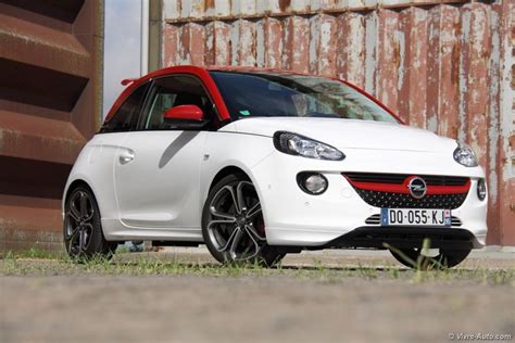 Essai Opel Adam S La Mini Citadine Survitaminée Vivre Auto