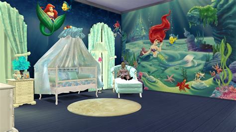 Sims 4 Cc Custom Content Nursery Furniture Set Sims Baby Nursery