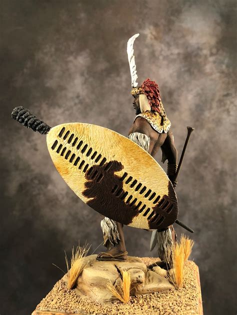 Zulu Warrior By Juan Ignacio Corujo · Puttyandpaint