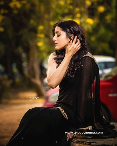 Rashmi Gautam In A Black Saree Page 3 Telugu Cinema