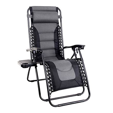 4.8 out of 5 stars. MFSTUDIO Zero Gravity Chair Large Portable Patio Recliners Adjustable Padded Folding Chair with ...