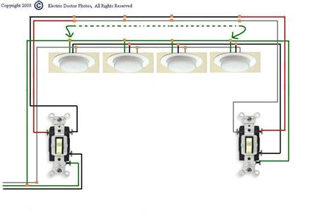 2 Lights 3 Way Wiring Methods