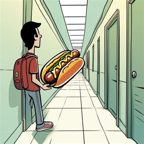 Playful Hotdog Toss Cartoonish Fun With A Twist Muse Ai