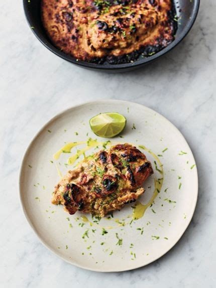 Swap to the bowl blade in the processor and add the peeled garlic and ginger, the chili, turmeric, green onion, peanut butter, dried lime leaves. Peanut butter chicken recipe | Jamie Oliver chicken ...