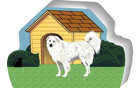 Dog House Great Pyrenees White Purrsonalize Me The Cats Meow