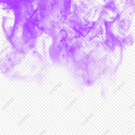 Grainy Purple Smoke Ink Particle Sense Purple Smoke Png Transparent