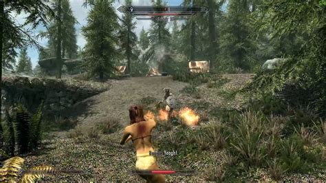 Skyrim Legendary Difficulty No Cheesy Stuff Magic Only And Naked