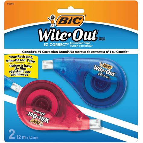 Wite Out Correction Tape 02 42 Mm Width X 331 Ft Length 1