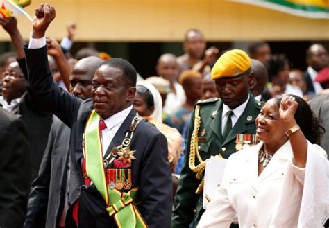 Emmerson Mnangagwa Sworn In As New Leader Of Zimbabwe Chricha