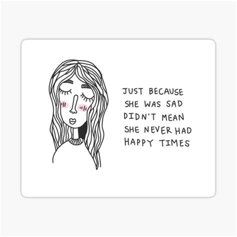Sad Girl Hours Part One Sticker By Euniceymin Redbubble