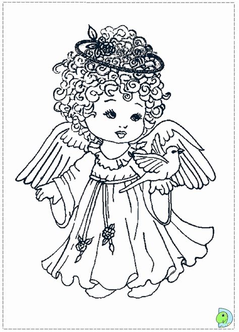 You can also cut out faces from photos and glue these onto the. Christmas Angel Coloring Pages - Coloring Home