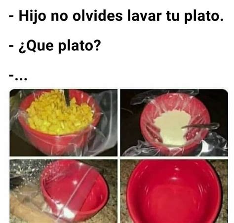 Four Pictures Showing How To Make A Bowl With Rice And Other Food Items