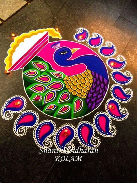 10 Beautiful Pongal Rangoli Designs Candy Crow