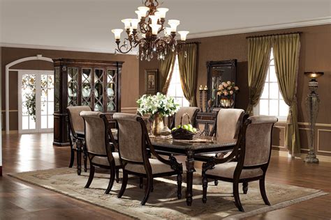 A guide to dining table settings. The Le Palais Formal Dining Room Collection - dining room ...